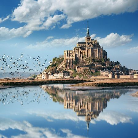Gite 4 Personnes Avec Piscine Et Bain Nordique Proche Des Plages Du Debarquement Le Manoir  Exterior foto